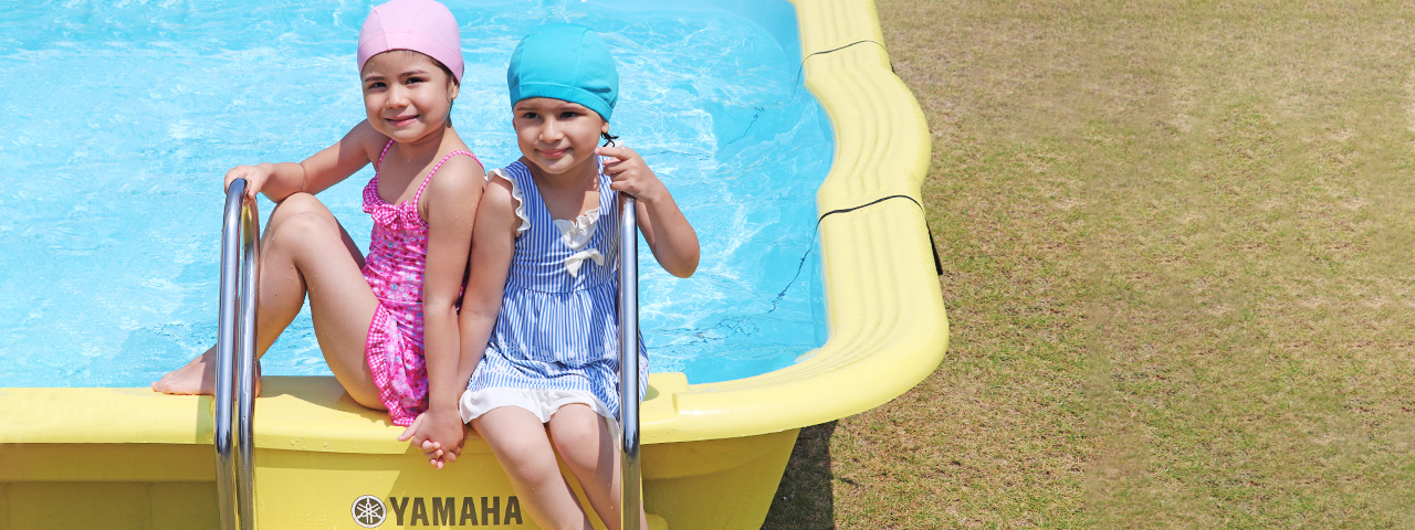 Children's Pools: Pools That Make Children Smile.  Yamaha¡¯s FRP Children¡¯s Pools have an ergonomically-friendly curved finishes and are durable, easy to clean, and easy to maintain. Choose from our wide product range according to space and the number of people using the pool.